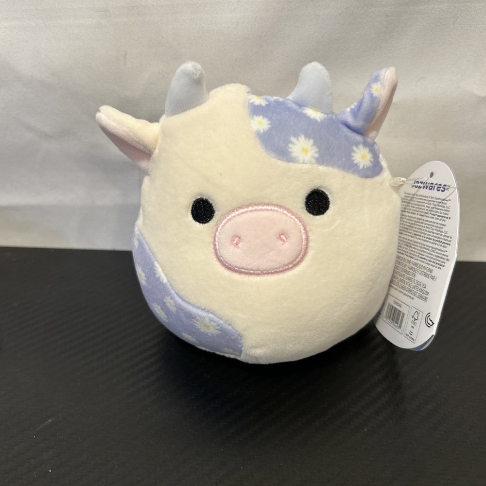 Squishmallows 8 Inch Liesel The Floral Cow Plush Toy Easter 2026 BRAND NEW